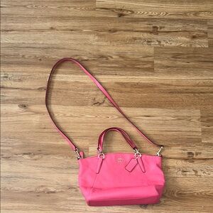 Coach Pink Leather Women's Bag